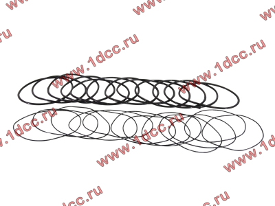 Кольцо уплотнительное гильзы цилиндра (комплект 12 тонких и 12 толстых) двигатель TD226B6G Lonking CDM (СДМ) 01153804/01153805 фото 1 Барнаул